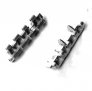 1/35 Metal Mirrored Track Links: German Tiger Panzer VI Tank Early Model